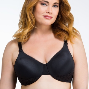 Olga Black Luxury‎ Lift Underwire Bra 35063